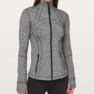 Lululemon Heathered Black Define Jacket